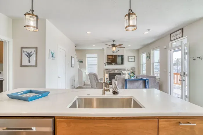 Whale Tale & Arcade-Great Room