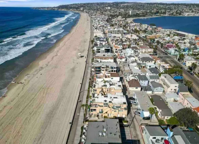 We are just one row of homes from the sand!