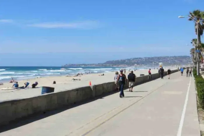 Near the beach, enjoy outdoor activities like walking or jogging along the scenic promenade.