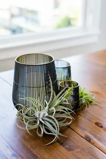 Charming candle holder for a cozy ambiance.