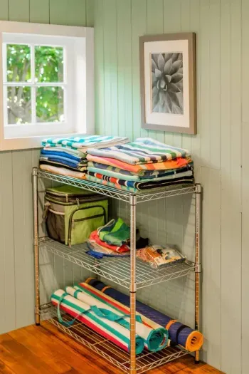 Pool and beach gear are available for guests' use.