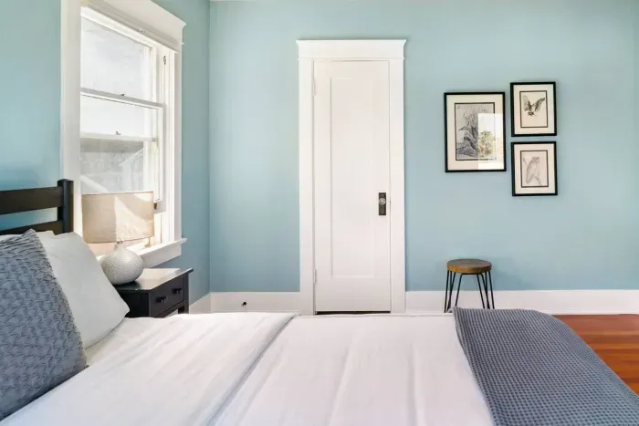 Beautifully designed bedroom for a perfect stay.