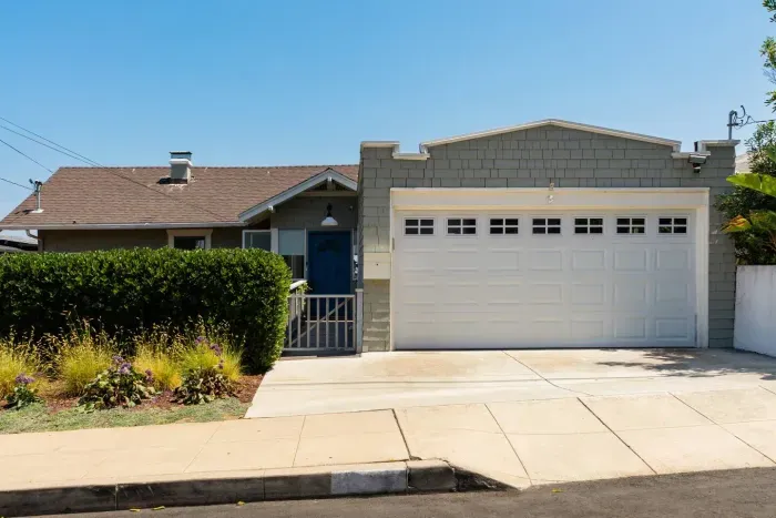 Spacious garage for convenient parking or storage.