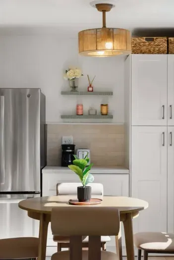 Bright, stylish kitchen space