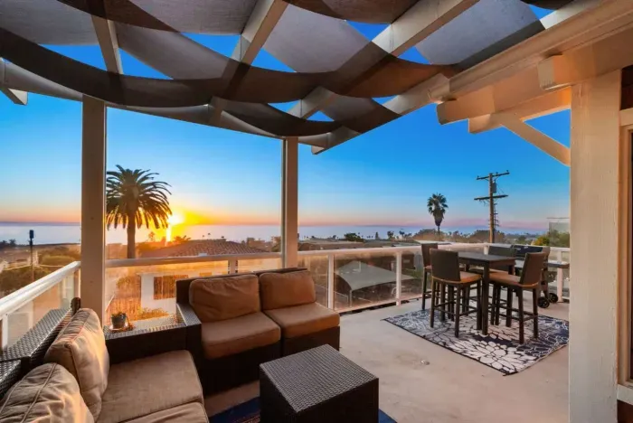 Scenic balcony for enjoying breathtaking view