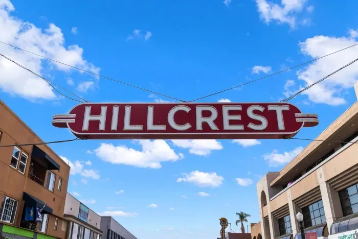 Stay just steps from the iconic Hillcrest sign and vibrant neighborhood life.