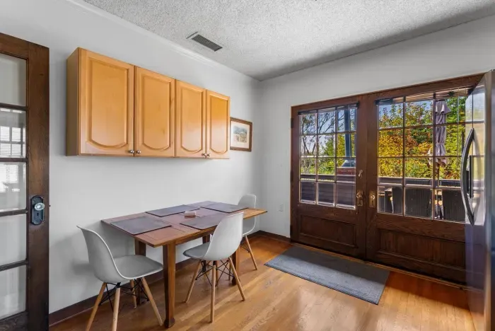 Private comfort in a lively, central location.
