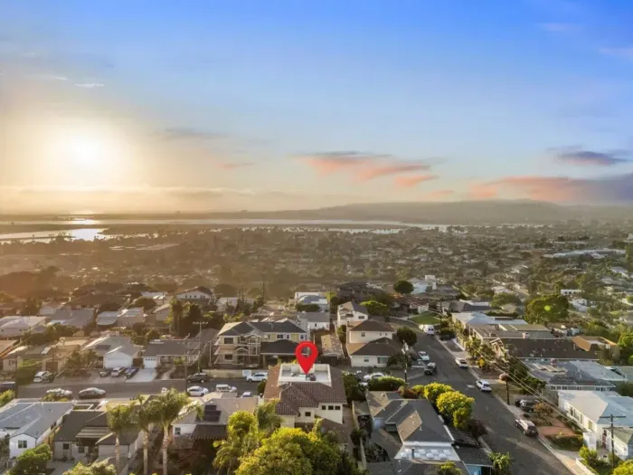 Breathtaking bay views from the top.
