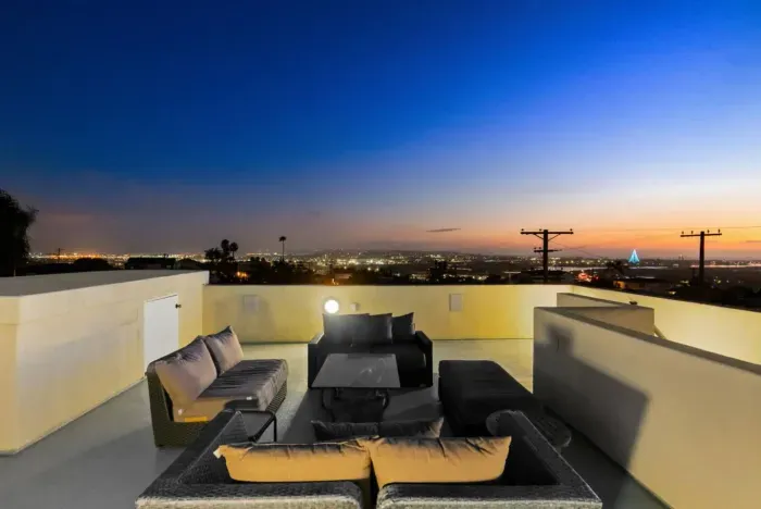 Perfect spot for relaxing and unwinding at night.