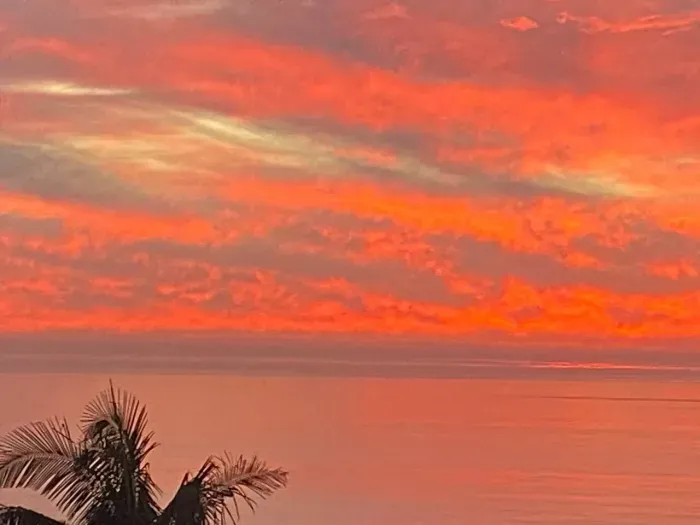 You can watch the beautiful sunset