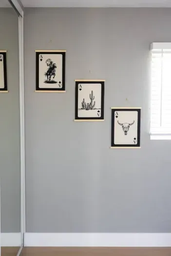 Decor in the main bedroom