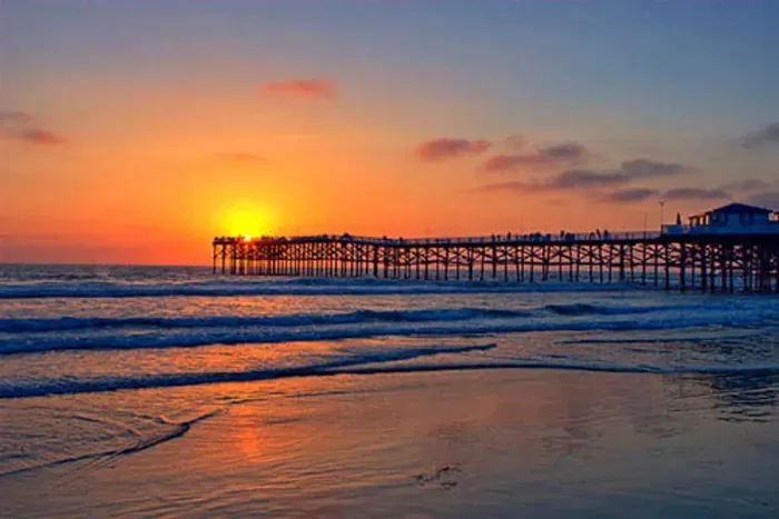 Take in breathtaking Pacific sunsets from the iconic Mission Beach pier.