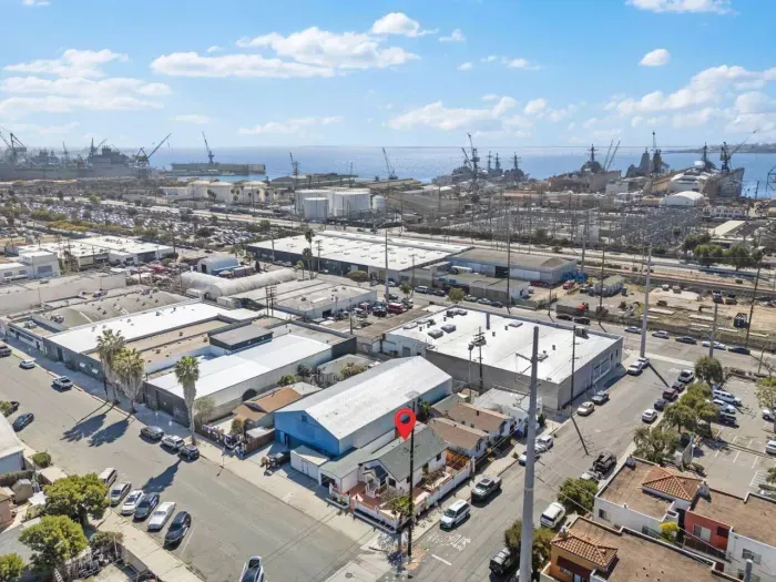 Industrial vibe with local shops and eateries on Logan Ave