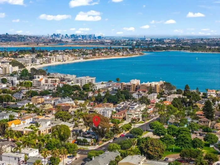 Easy access to downtown San Diego.