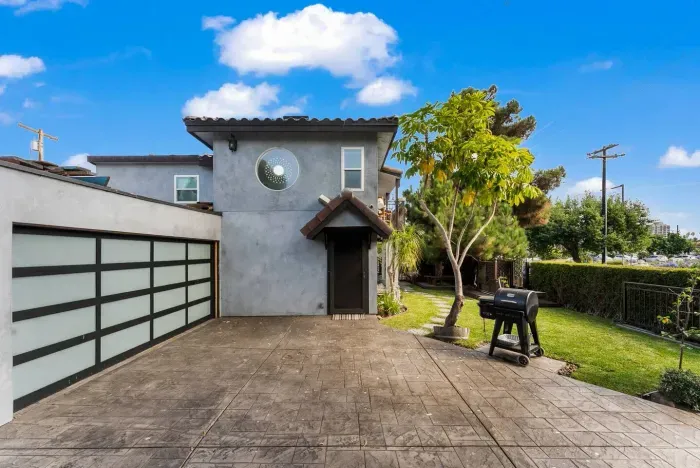 Welcoming entry to your private stay.