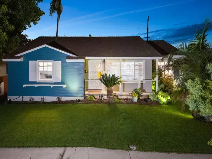 Cozy and stylish home with a welcoming glow!