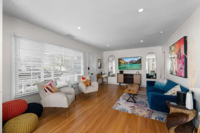 Perfect blend of modern elegance, vibrant accents, and cozy charm.