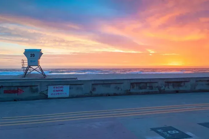 End your day with a front-row seat to Pacific sunsets.