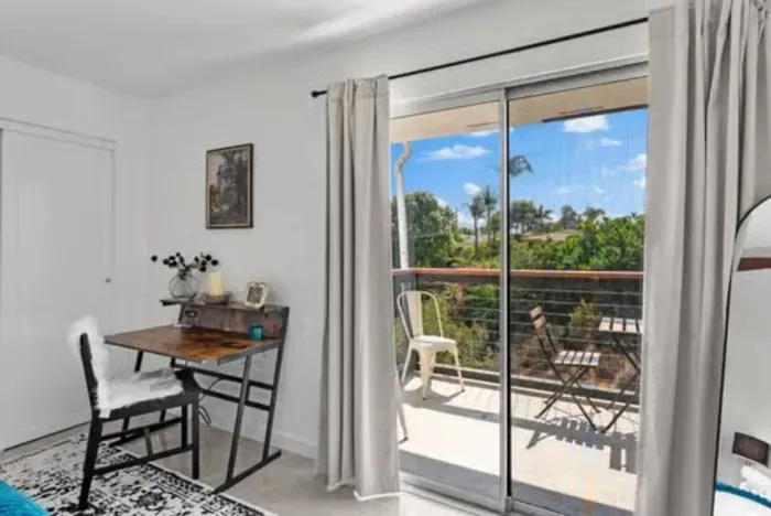 Wake up to sunlight and step straight out to your private balcony.