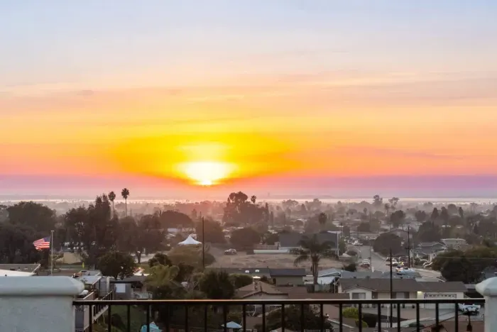 Unwind with breathtaking sunset views from your private balcony!