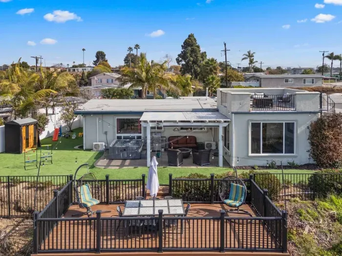 Relax and unwind in a peaceful backyard oasis