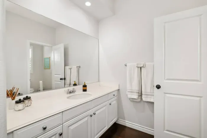 Bathroom 2 is a Jack and Jill connecting bath between Bedroom 2 and 3