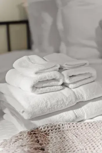 Soft towels for your comfort.