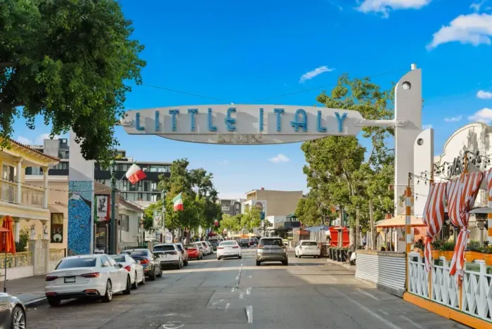 You will be in the heart of Little Italy, San Diego's best neighborhood!
