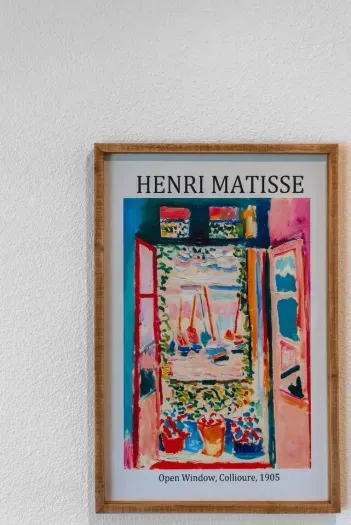 Curated art details bring color and charm throughout the home.