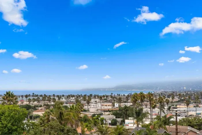 Sweeping ocean views from the private deck