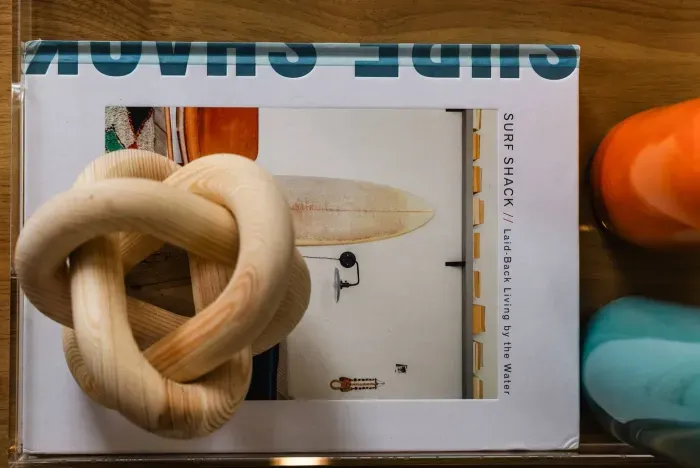 Surf-inspired décor throughout the home