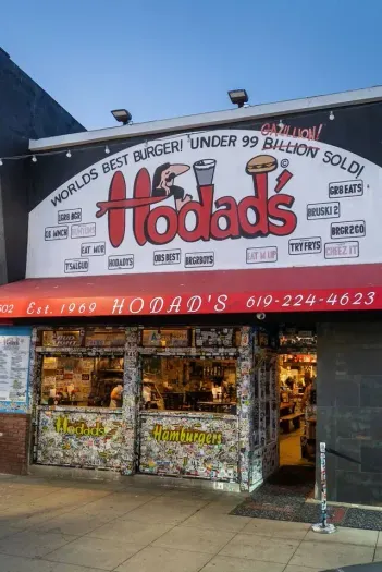 Steps away from the iconic Hodad’s in Ocean Beach