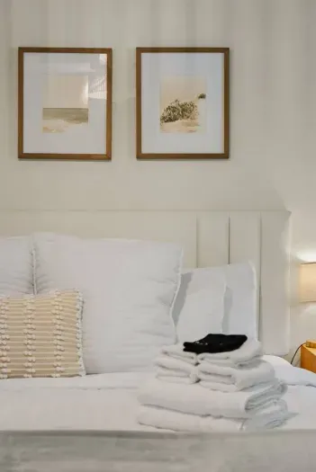 Bedroom 1 has a King bed