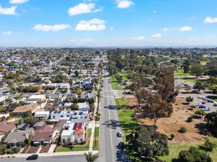 Located across the street from the Morley Field Sports Complex