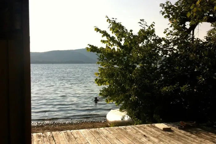 View of Newfound Lake from Boat House