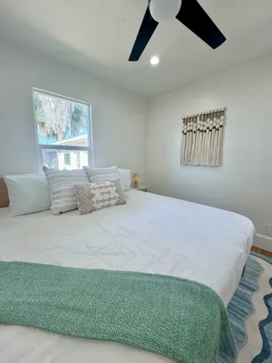 Simple elegance and natural light all day long.