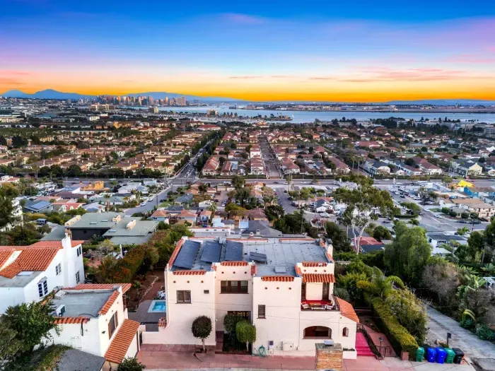 Sunset paints the city in pinks and golds. From your balcony, watch as day melts into night — the perfect time to pause and take it all in.