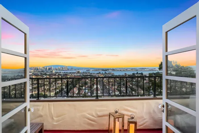 the perfect backdrop for morning coffee or evening wine.