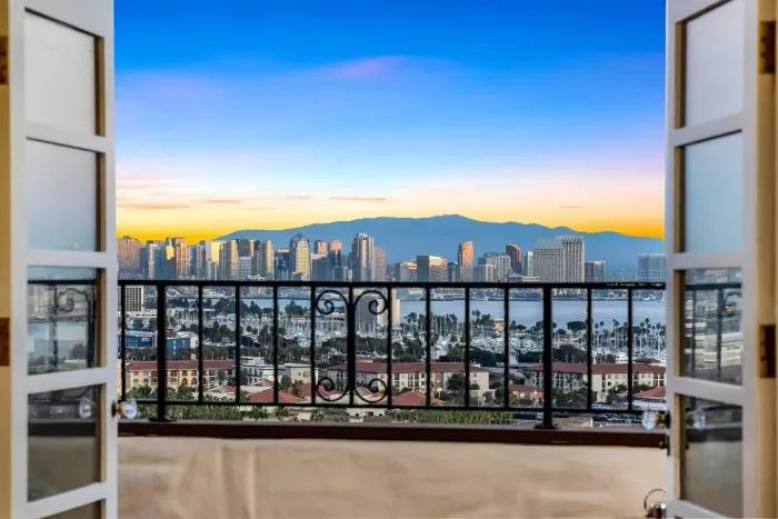 Take in skyline views from your private balcony — the perfect backdrop for morning coffee or evening wine.