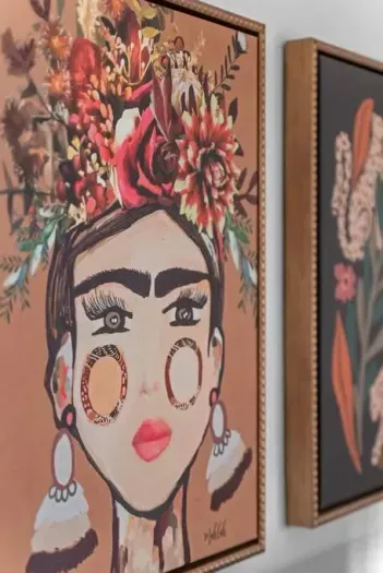 Bold art, big personality