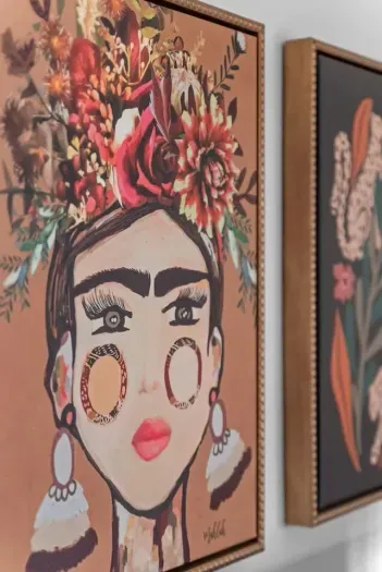 Bold art, big personality