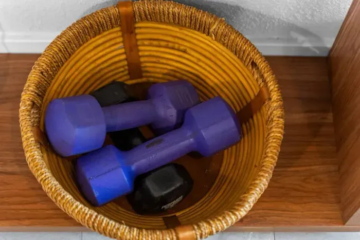 A little wellness nook to keep you moving