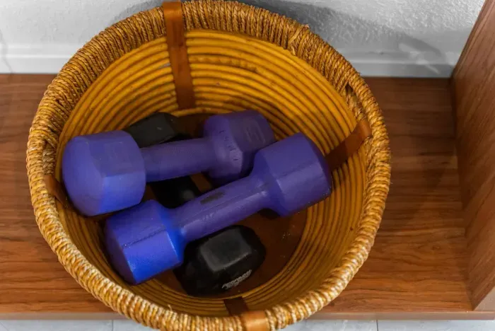 A little wellness nook to keep you moving